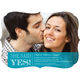 Teal Modern Romance Engagement Invitations Image 2 of 5